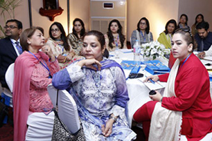 Delegates at Pakistan schools conference